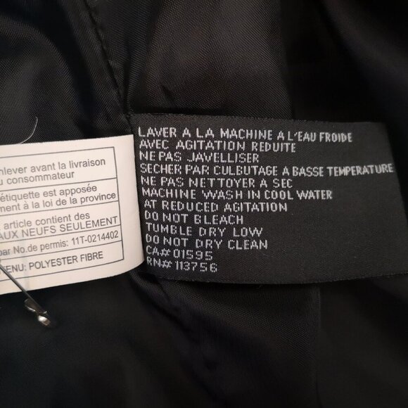 MJR Active Ladies Size XL Faux Fur Trimmed Red Hooded Puffy Vest - Picture 7 of 12